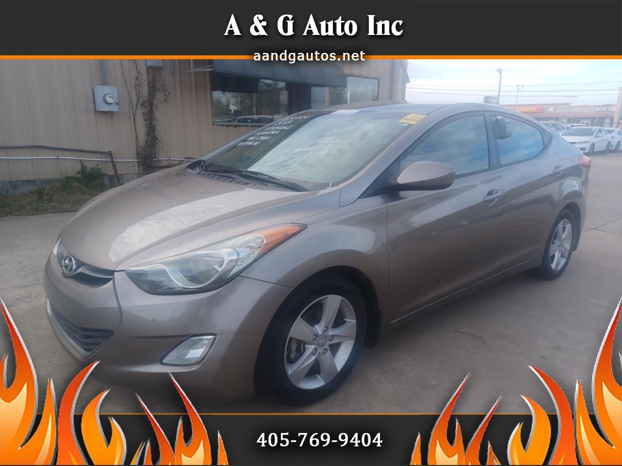 2013 Hyundai Elantra for sale in Oklahoma City OK 73141 by A & G Auto Inc