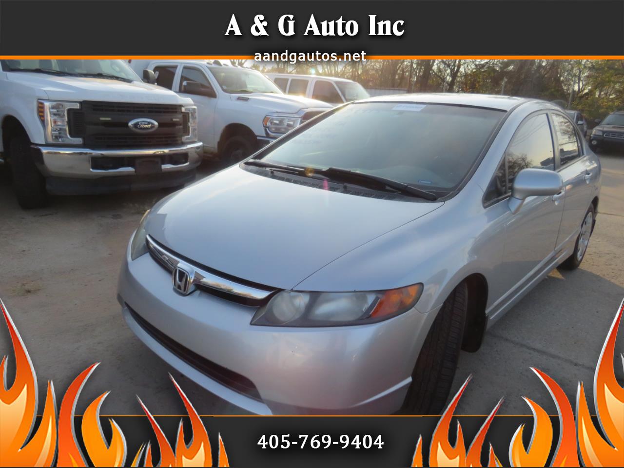 2007 Honda Civic for sale in Oklahoma City OK 73141 by A & G Auto Inc