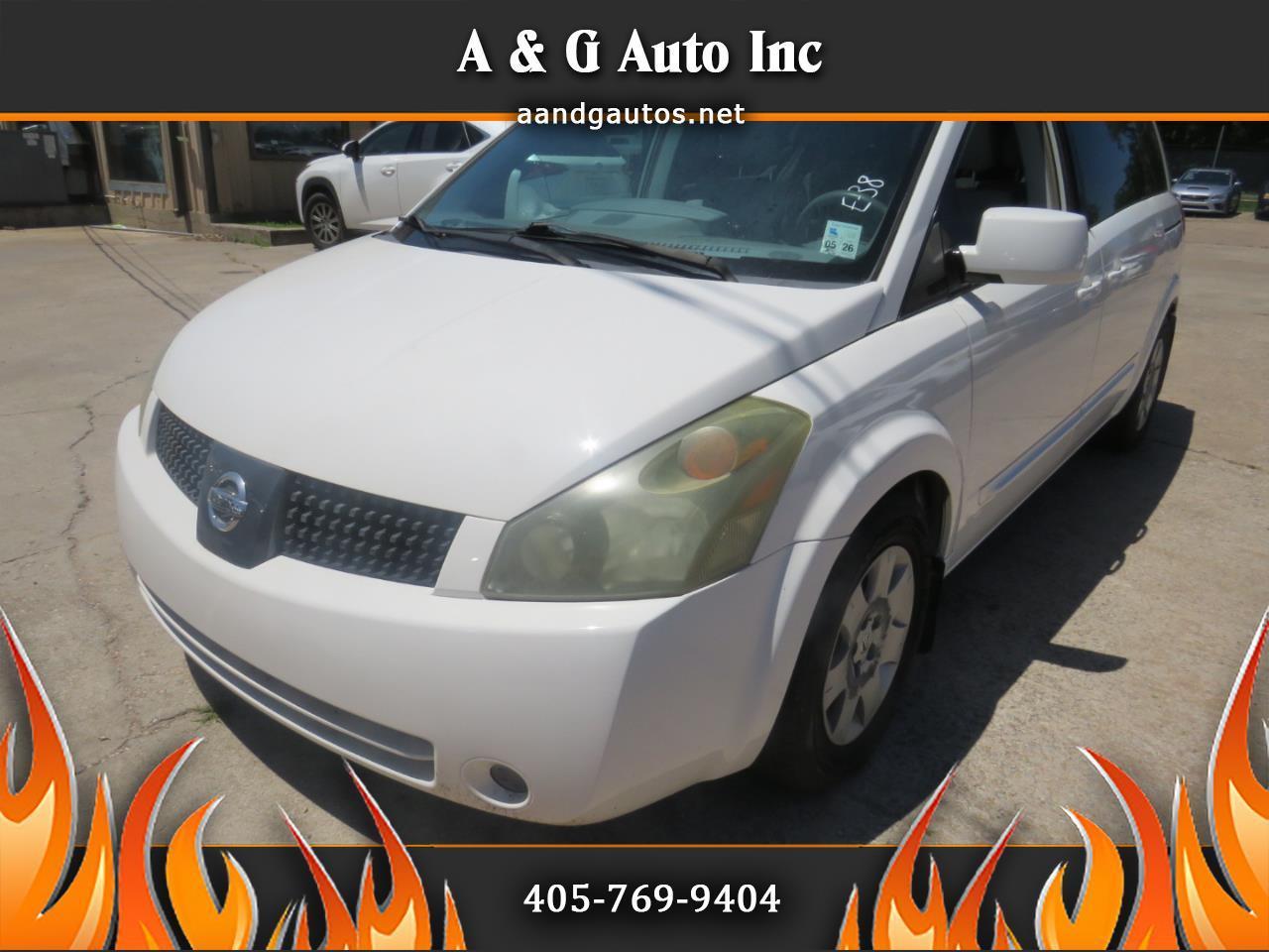 2006 Nissan Quest for sale in Oklahoma City OK 73141 by A & G Auto Inc